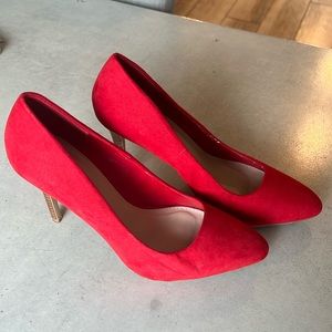 Forever21 red heels size 8.5!